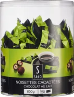 Noisettes Cacaotées Chocolat au Lait