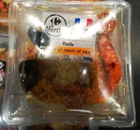 Paella POULET ET FRUITS DE MER