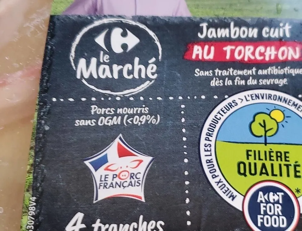Jambon cuit au torchon