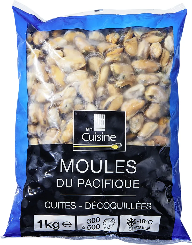Moules du pacifique