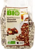Muesli chocolat noisettes