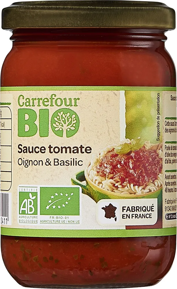 Sauce tomate au basilic
