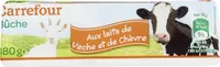 Bûche aux laits de vache et de chèvre