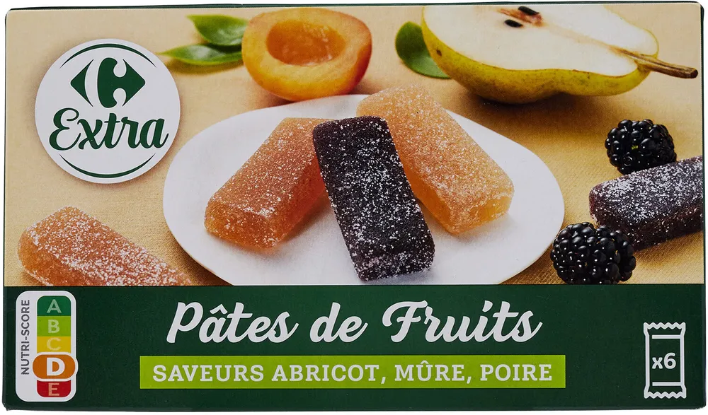 Pâtes de fruits