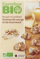 Croustillant Graines de courge et de tournesol