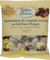 Assortiment de Caramels tendres au lait frais d'Isigny