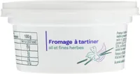 Fromage à tartiner Ail et Fines Herbes