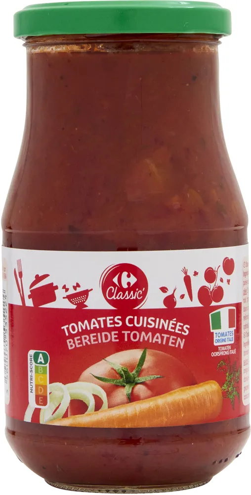 Tomates cuisinées