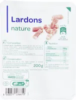 Lardons nature