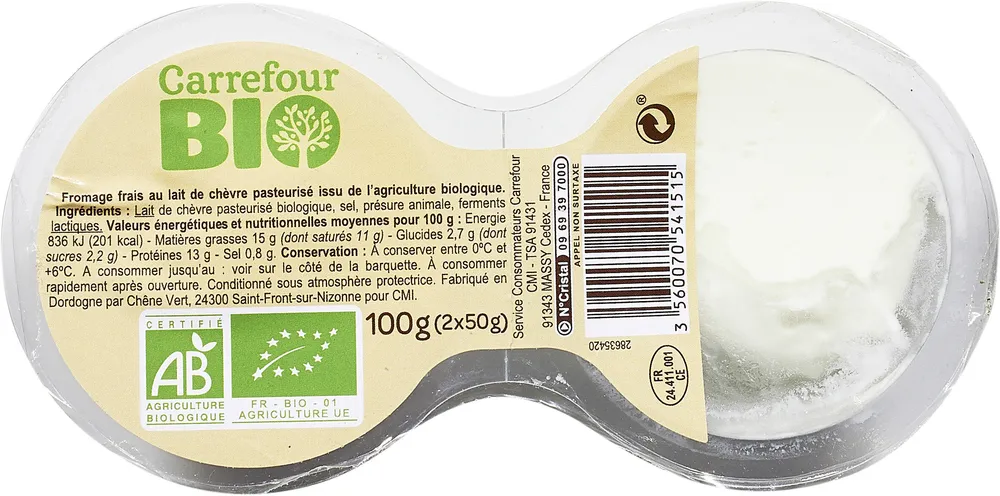 Petits fromages frais de chèvre
