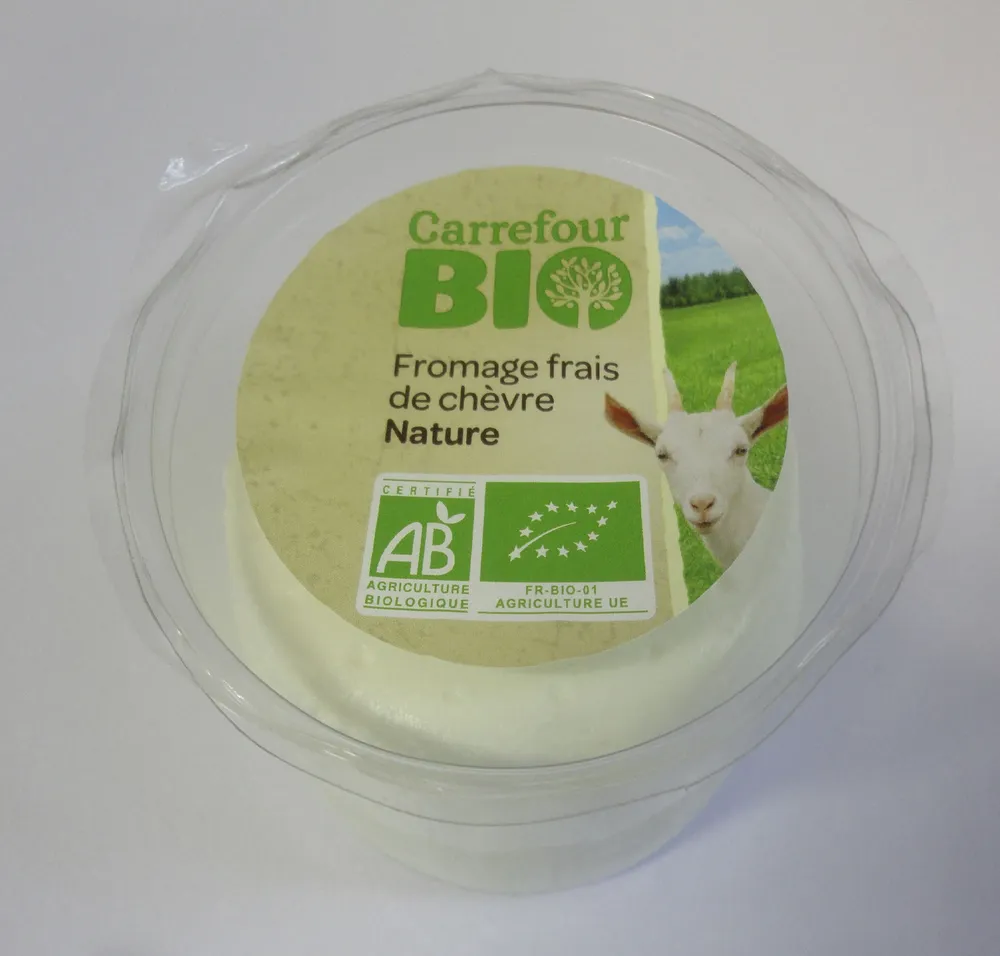 Fromage frais de chèvre nature