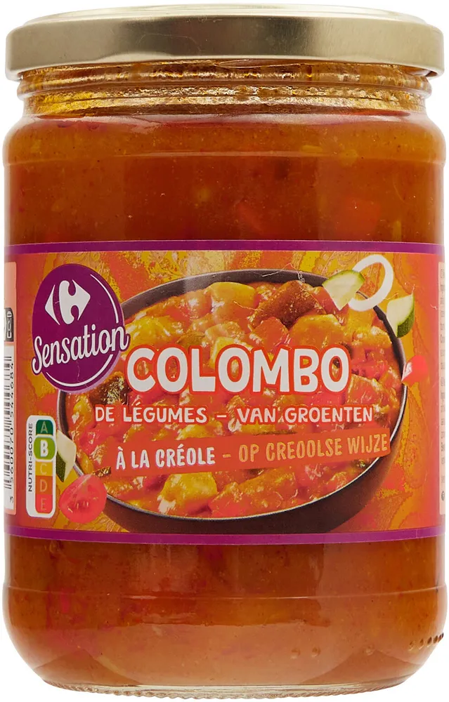 Colombo de légumes à la créole