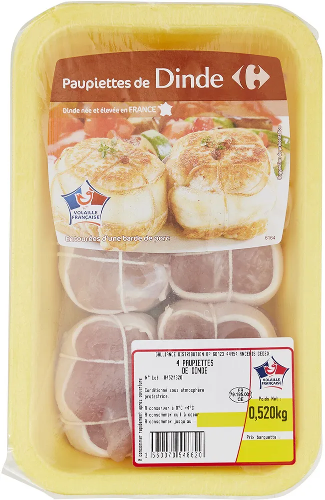 Paupiettes De Dinde