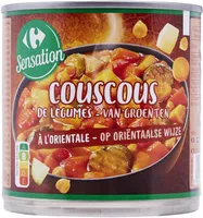 Couscous de légumes à l'orientale