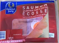 80G 2 Tranches Saumon Fume Ecosse Grand Jury