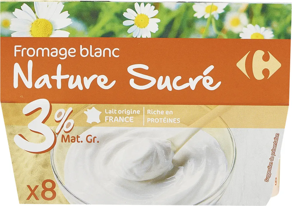 Fromage blanc sucré