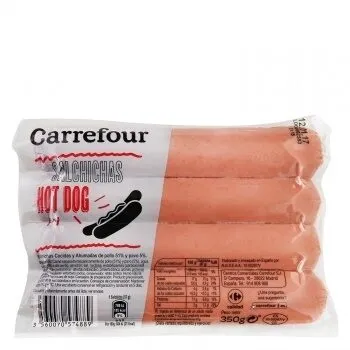 Salchichas HOT DOG