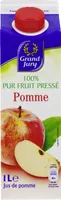 100% Pur fruit pressé Pomme