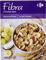 Fibra 5 fruits secs
