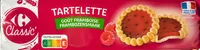 Tartelette goût framboise