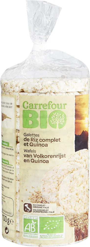 Galettes De Riz Complet et quinoa 100g