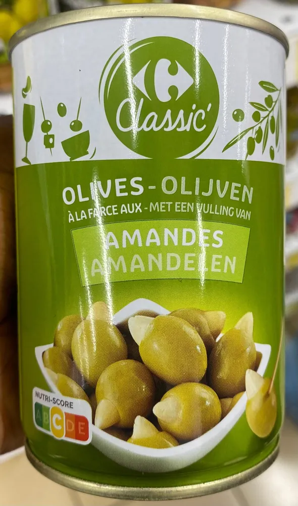 Olives farcies aux amandes
