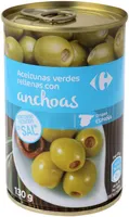 Aceituna rellena anchoa baja en sal -25%