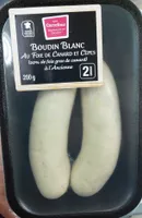 Boudin blanc à l'ancienne AU FOIE GRAS DE CANARD et aux cèpes (20% de foie gras)