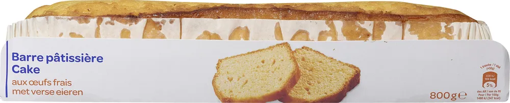Barre pâtissière
