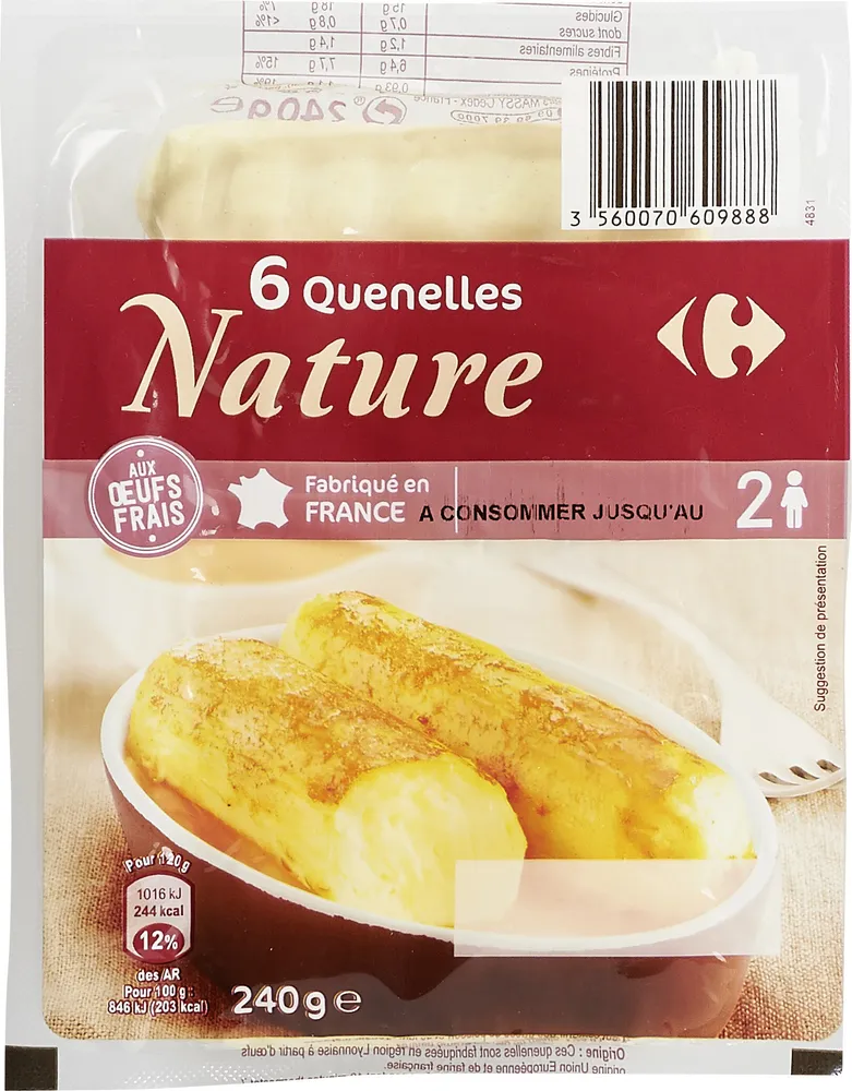 Quenelles à la lyonnaise