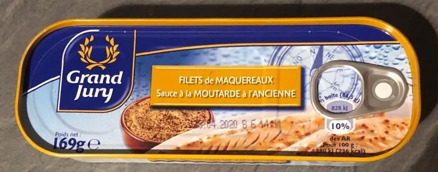 Filets de maquereaux Sauce à la moutarde à l'ancienne
