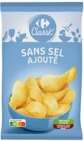 Chips sans sel ajouté