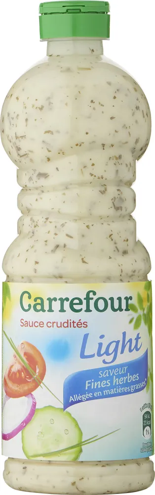 Sauce crudités saveur Fines herbes allégée en matières grasses