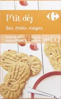 P'tit Déj Saveur fruits rouges