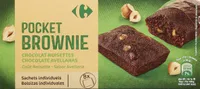 Brownie pocket chocolat et noisettes