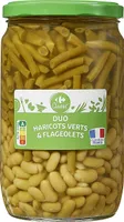 Duo haricots verts & flageolets