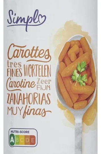 Carottes (très fines)