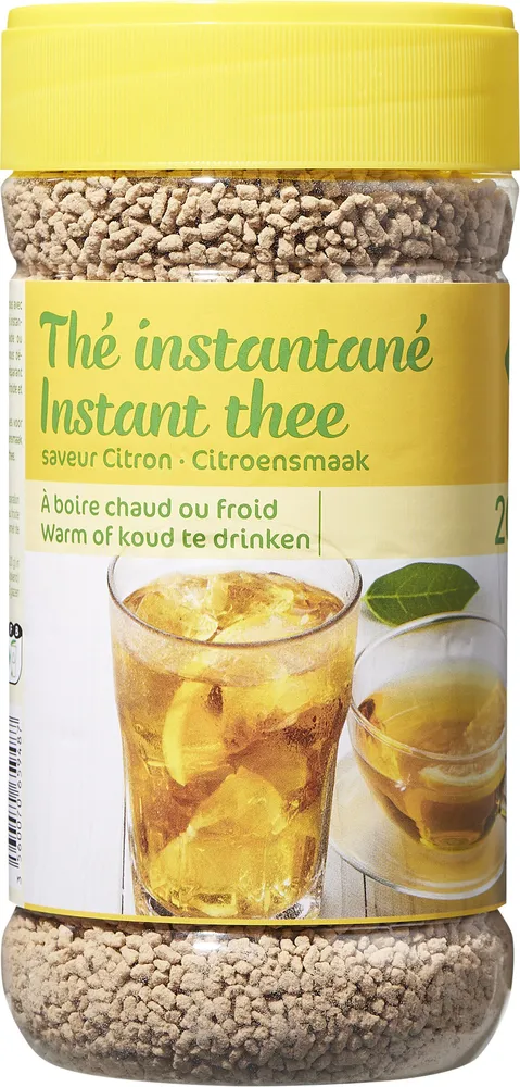 Thé instantané saveur Citron