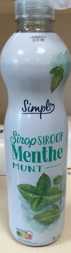 Sirop menthe