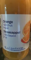 Orange 100% fruit pressé