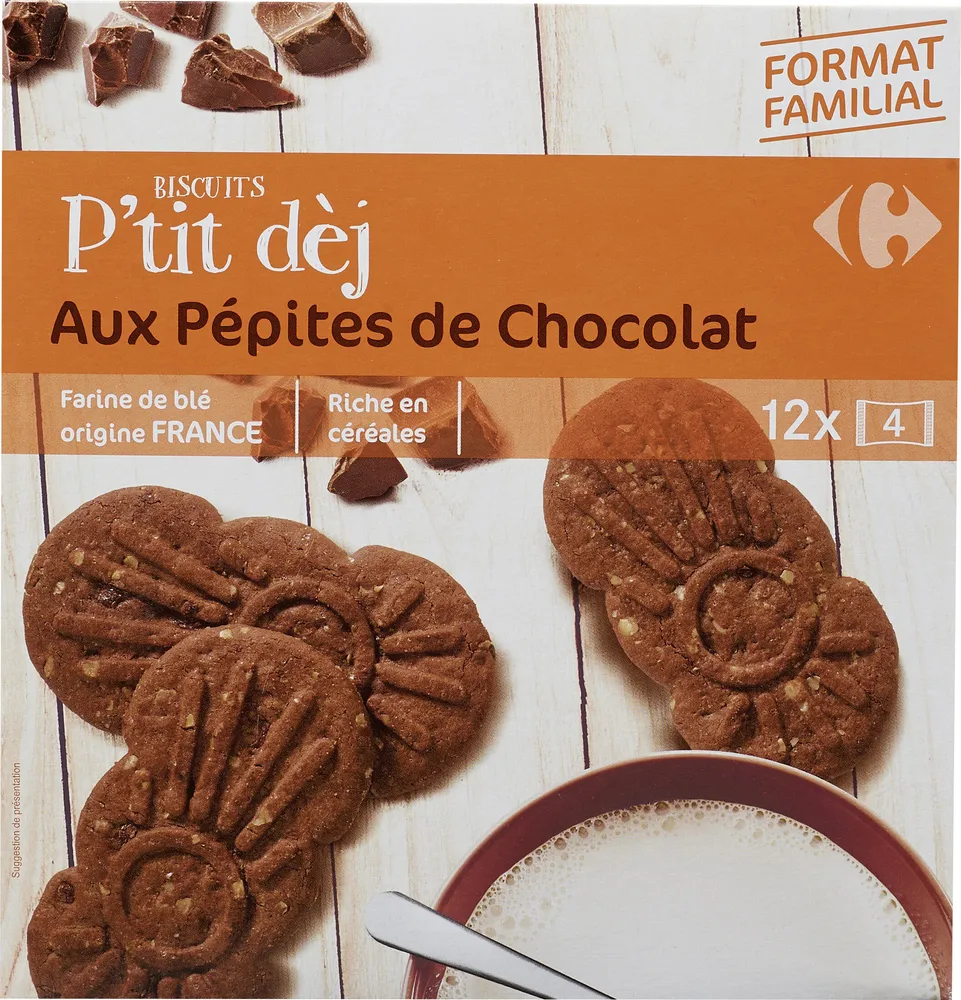 P'tit Déj Pépites de chocolat