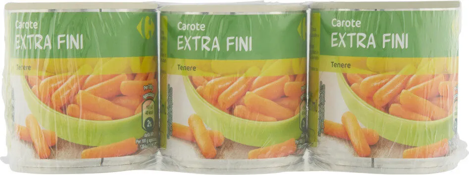 Carottes Extra-fines