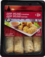 Mini nems crevettes