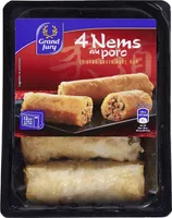 4 Nems au porc et leur sauce Nuoc Mam