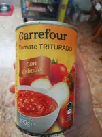 Tomate concassée avec oignon