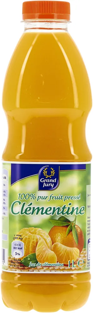 Jus de clémentine