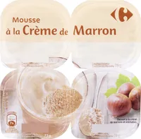 Mousse à la crème de marrons