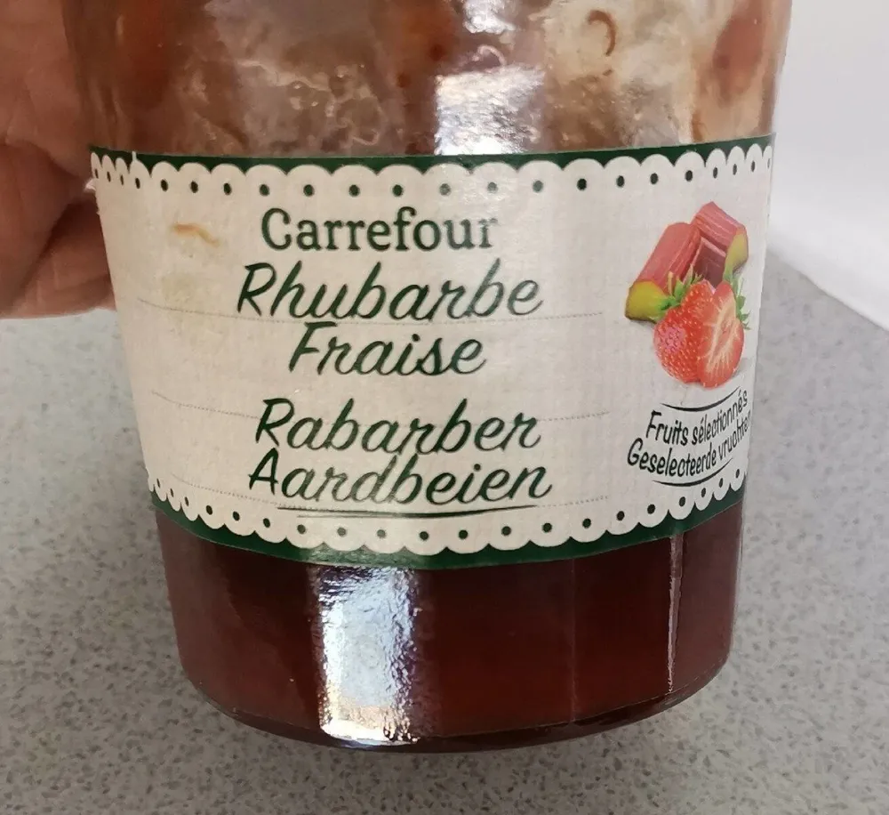 Confiture Fraises & Rhubarbe