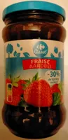 Confiture de fraises -30% de sucres