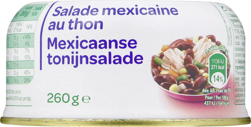 Salade de thon à la mexicaine